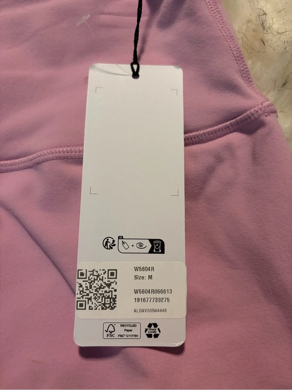 ALO Yoga womens High-Waist Leggings candy pink